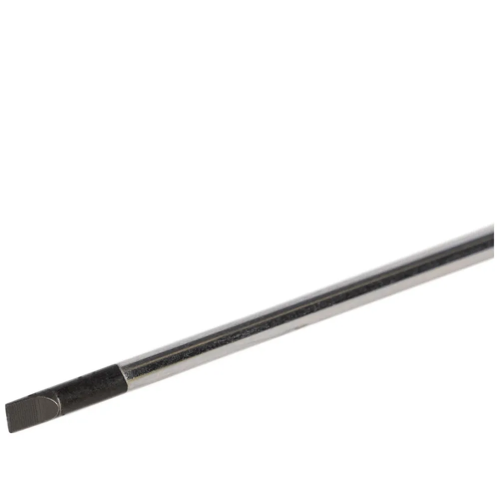 Desarmador de precisión ranurado 3 mm, barra de 10,16 cm